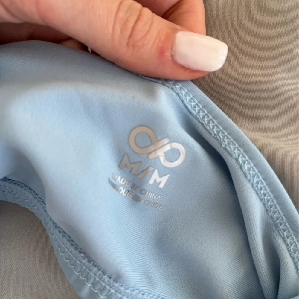 3$10 ALL BRA TOPA!!!!! urban planet scoop neck active bra in blue size medium - Picture 4 of 4